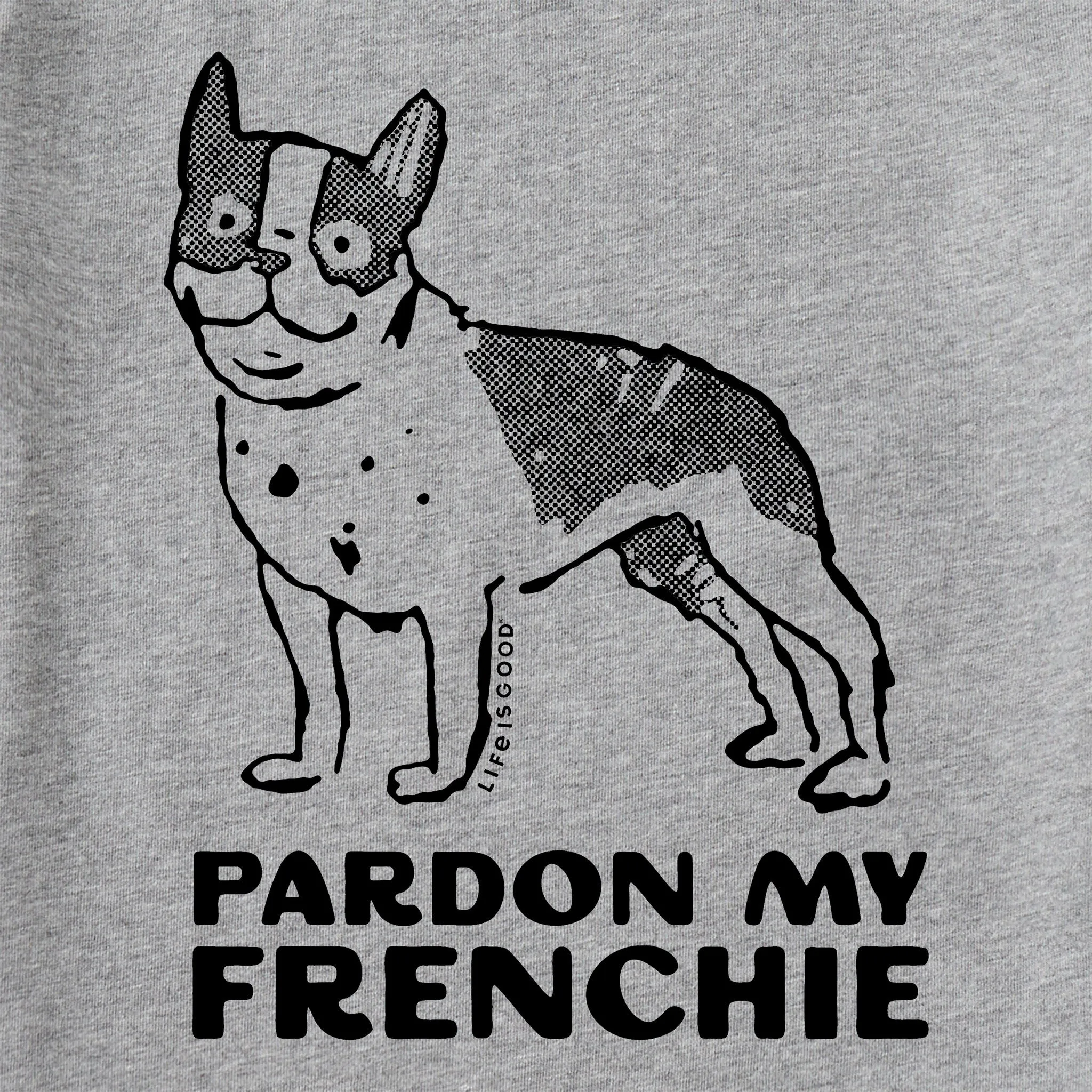 Men's Pardon My Frenchie Friend Short Sleeve Tee Life is Good