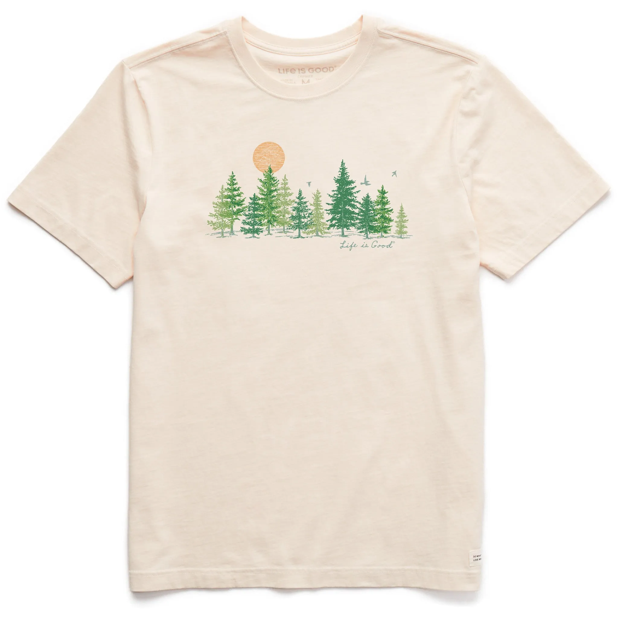 Men's Peaceful Pines Short Sleeve Crusher Tee Life is Good