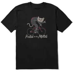 Men's Pedal to the Metal Short Sleeve Crusher Tee Life is Good
