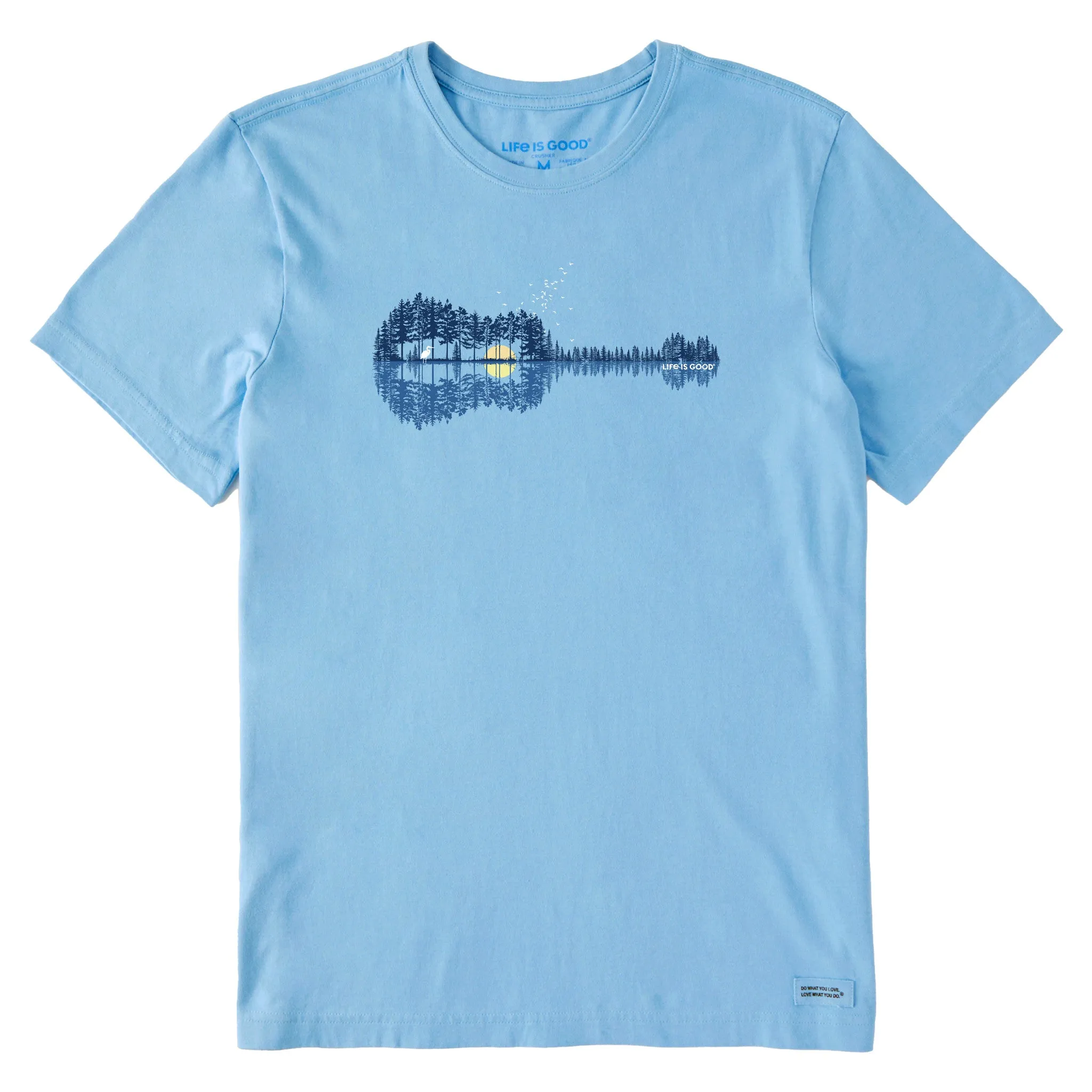 Men's Pine Guitarscape Short Sleeve Tee Life is Good