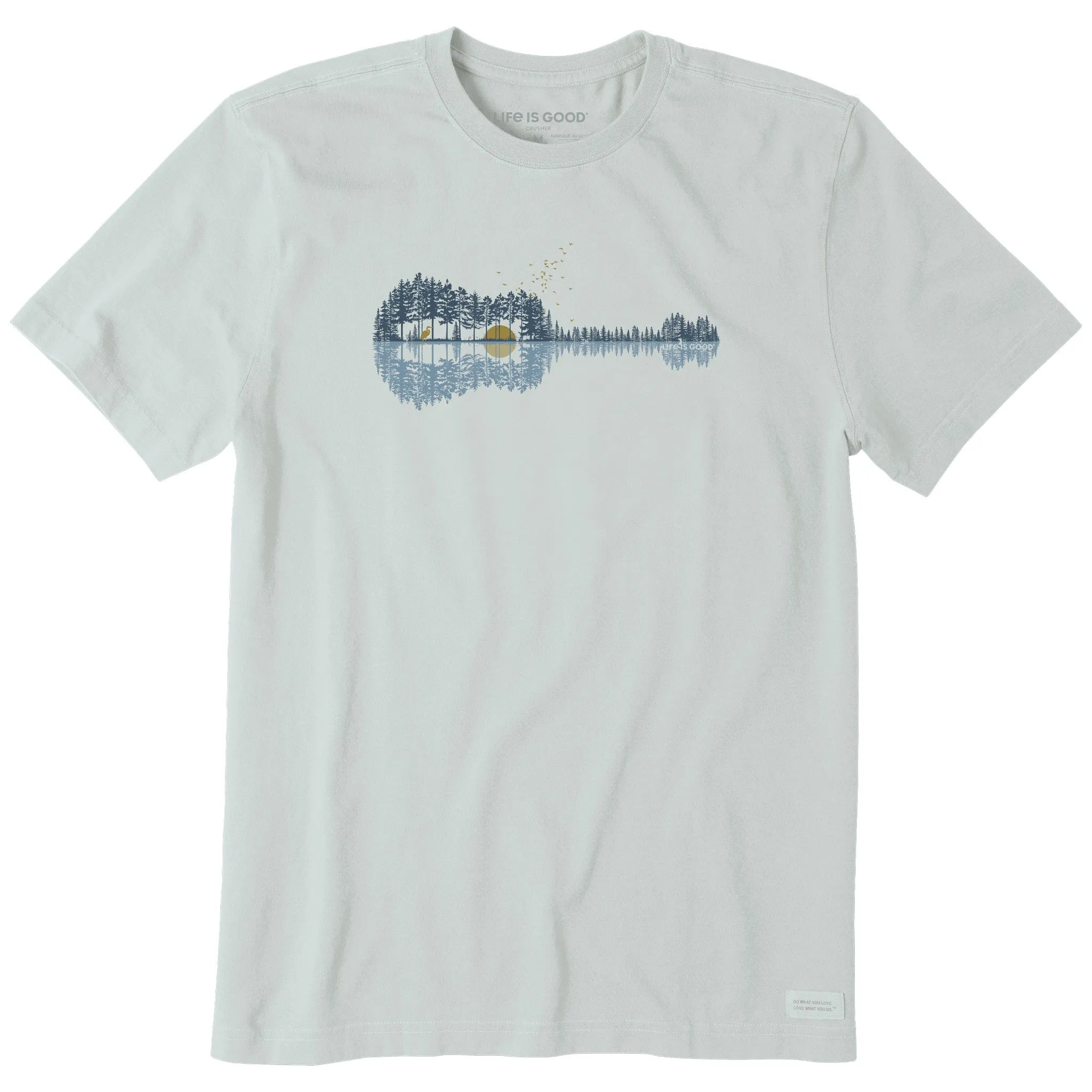 Men's Pine Guitarscape Short Sleeve Tee Life is Good