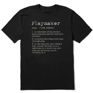 Men's Playmaker Defined Short Sleeve Crusher Tee Life is Good