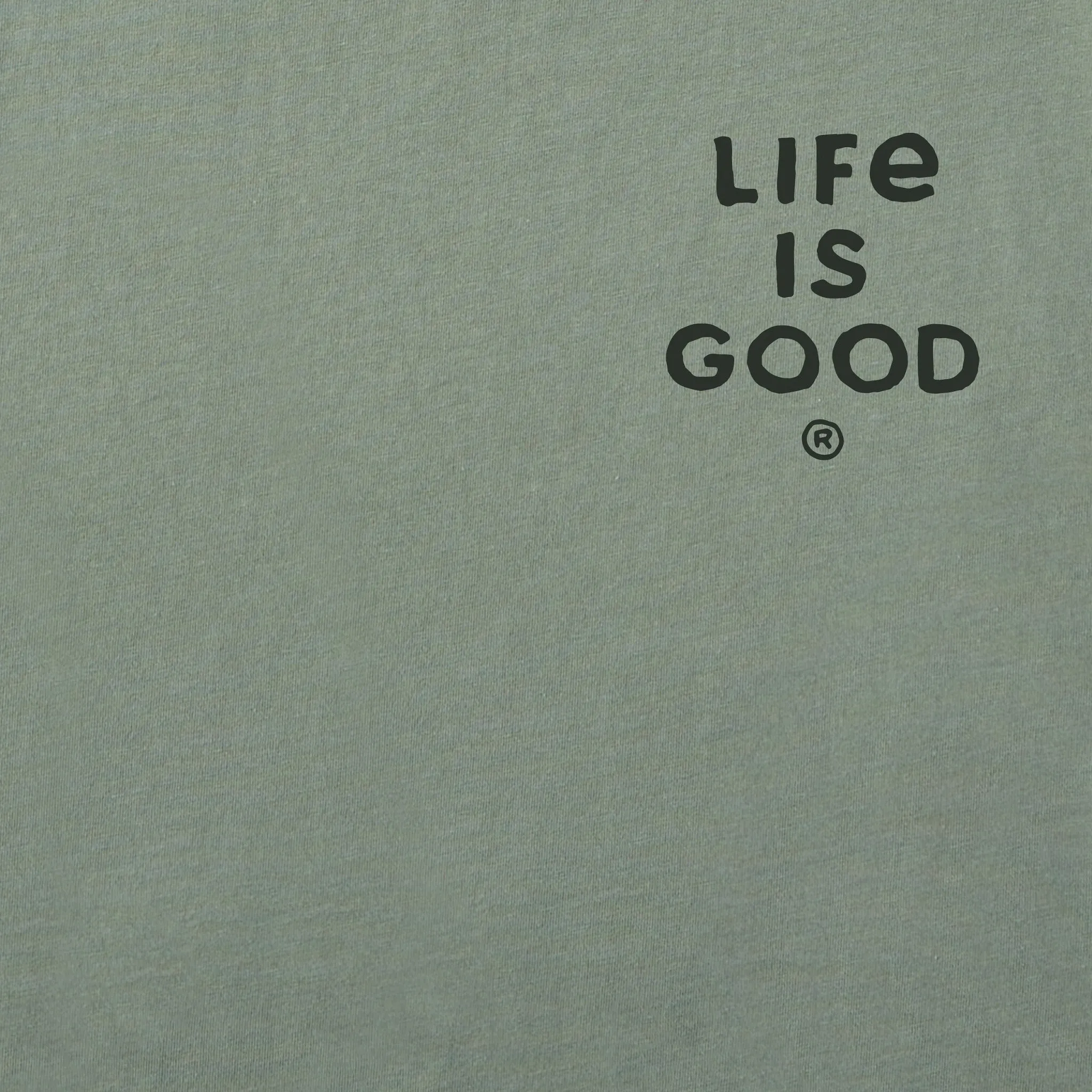 Men's Pontoon Boat Short Sleeve Tee Life is Good