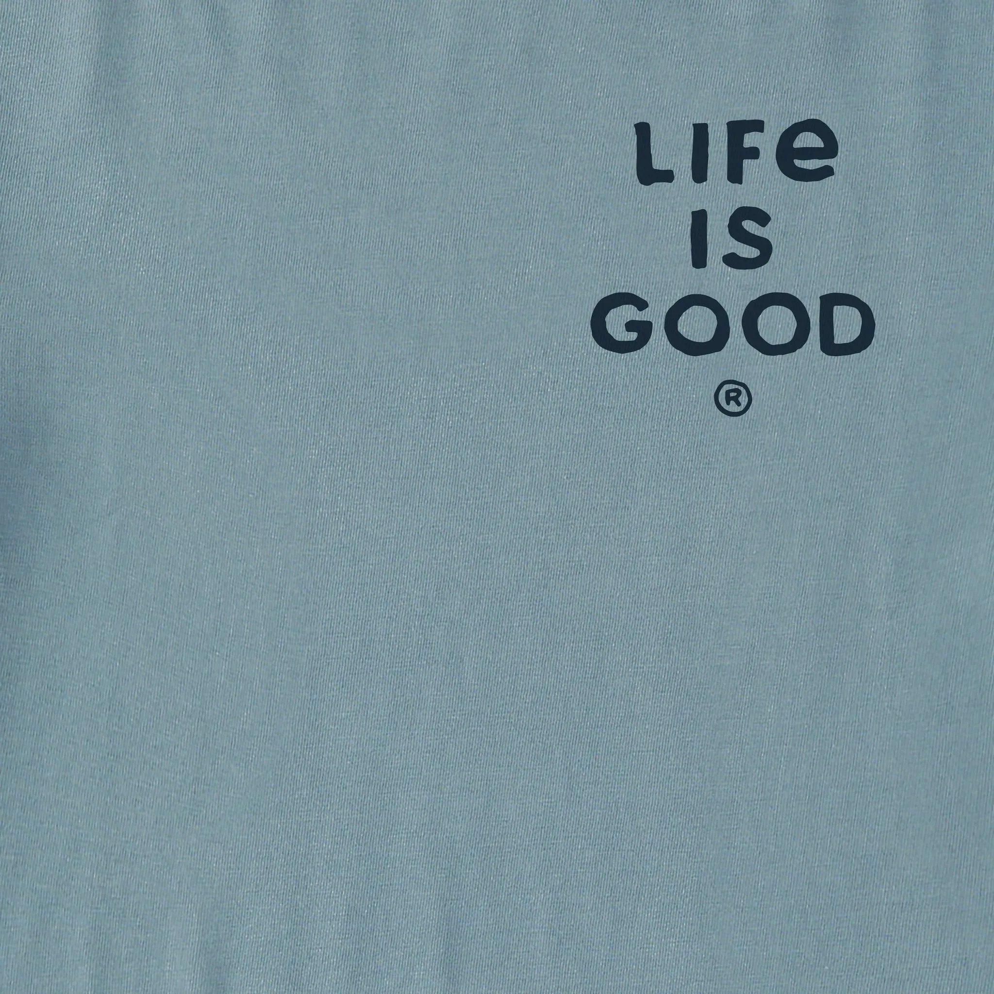 Men's Pontoon Boat Short Sleeve Tee Life is Good