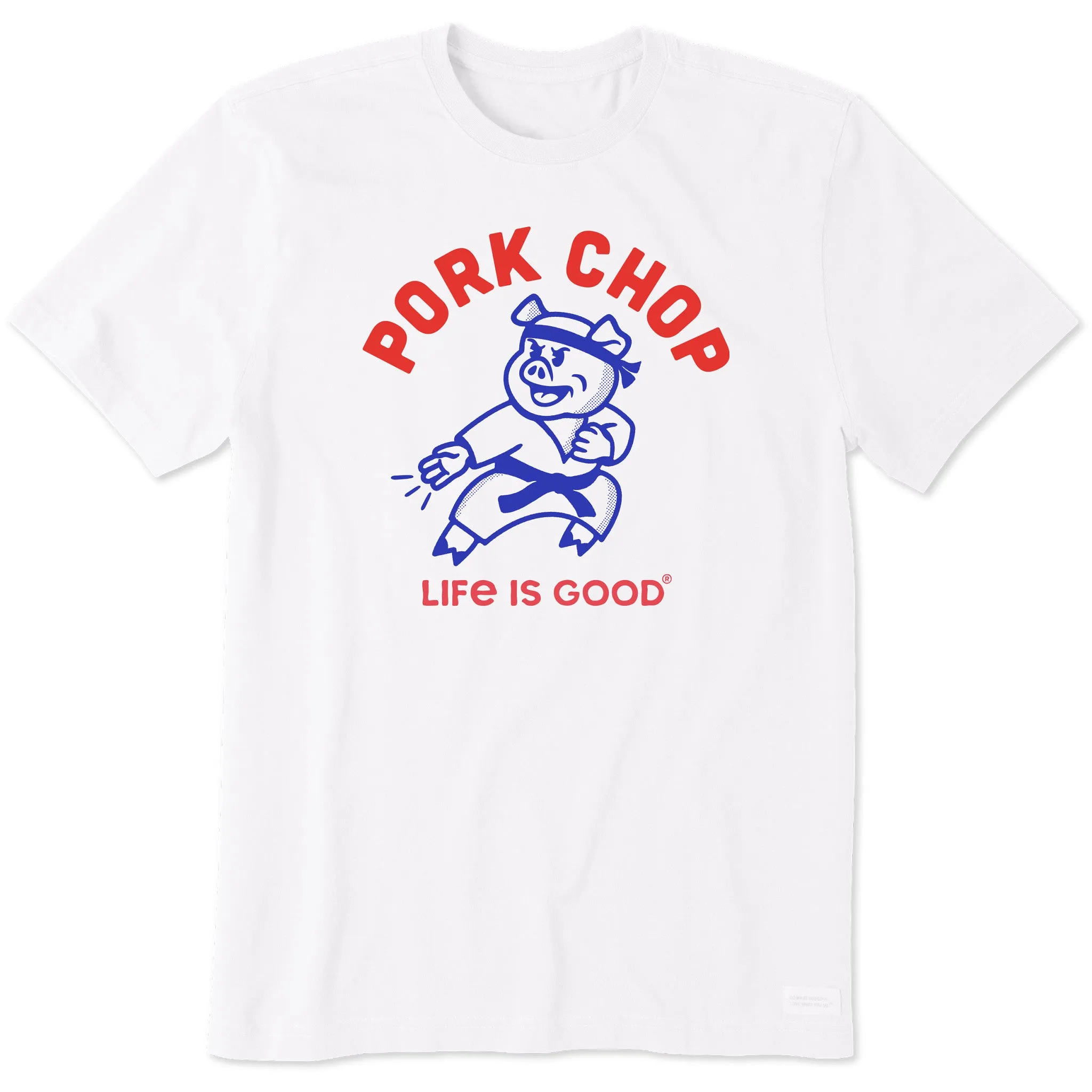 Men's Pork Chop Short Sleeve Tee Life is Good