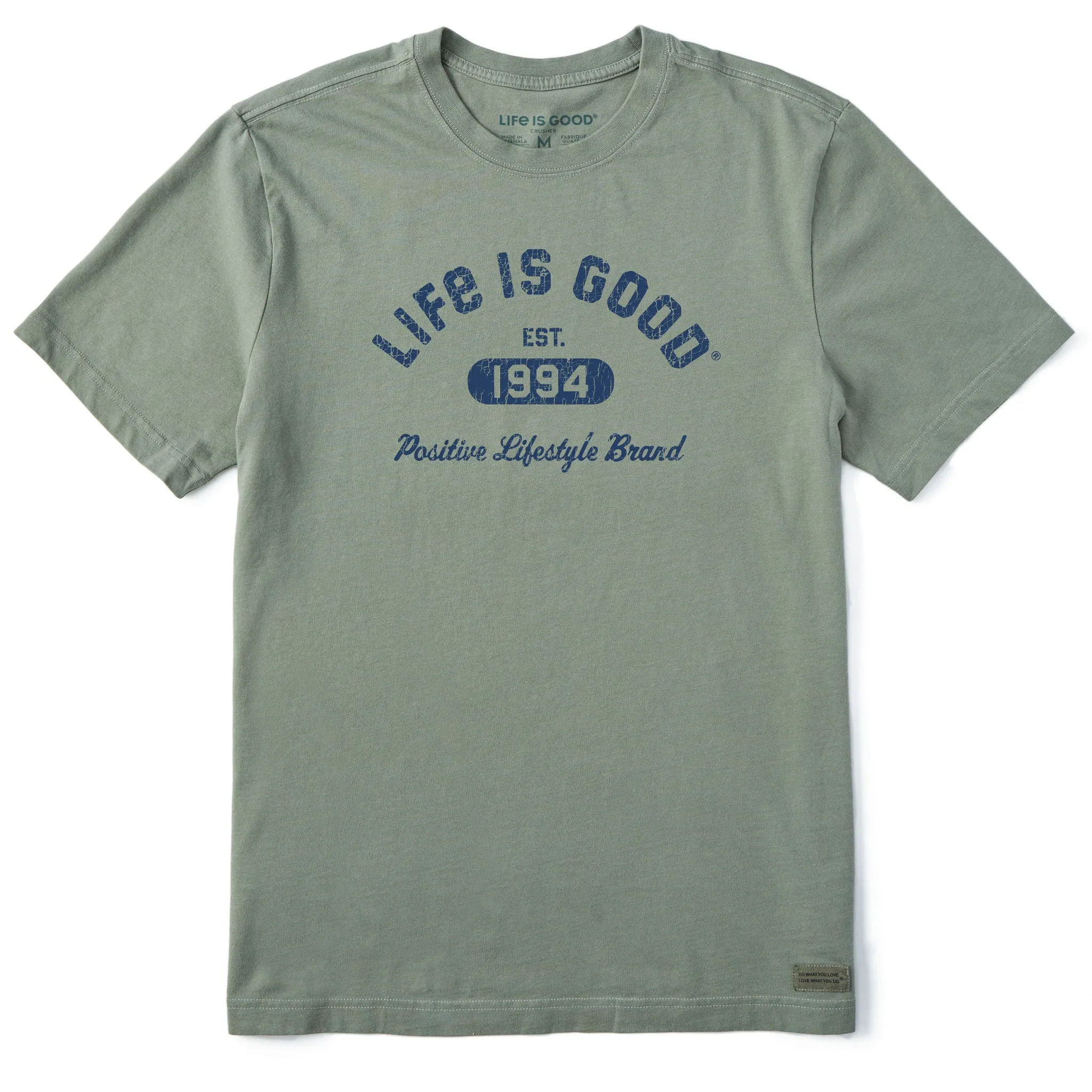 Men's Positive Lifestyle 1994 Short Sleeve Crusher Tee Life is Good