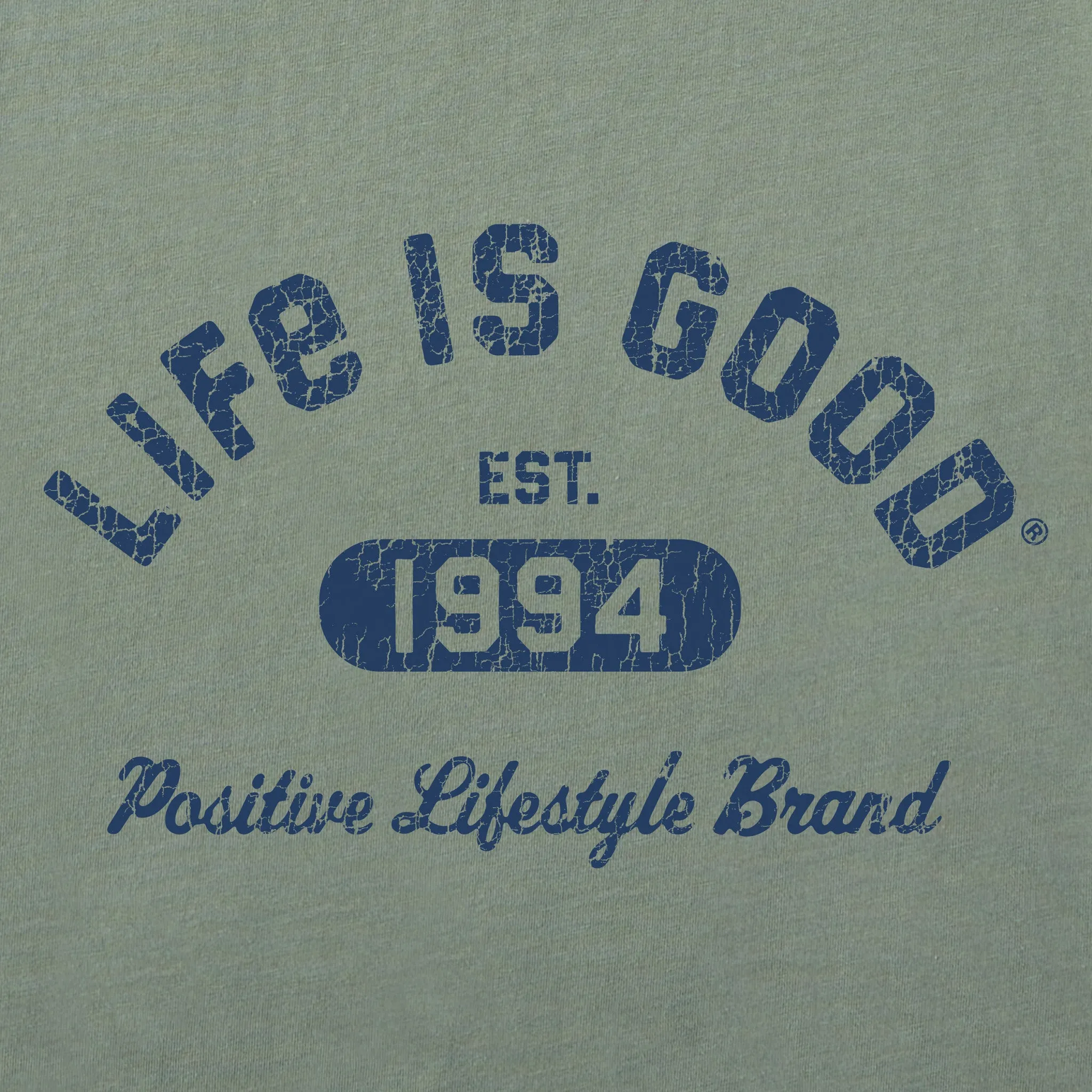 Men's Positive Lifestyle 1994 Short Sleeve Crusher Tee Life is Good