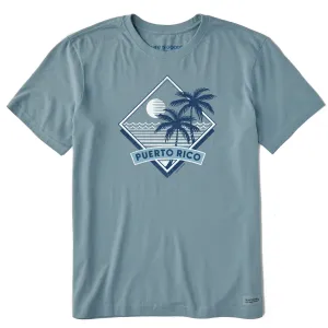 Men's Puerto Rico Palms Short Sleeve Crusher Tee Life is Good