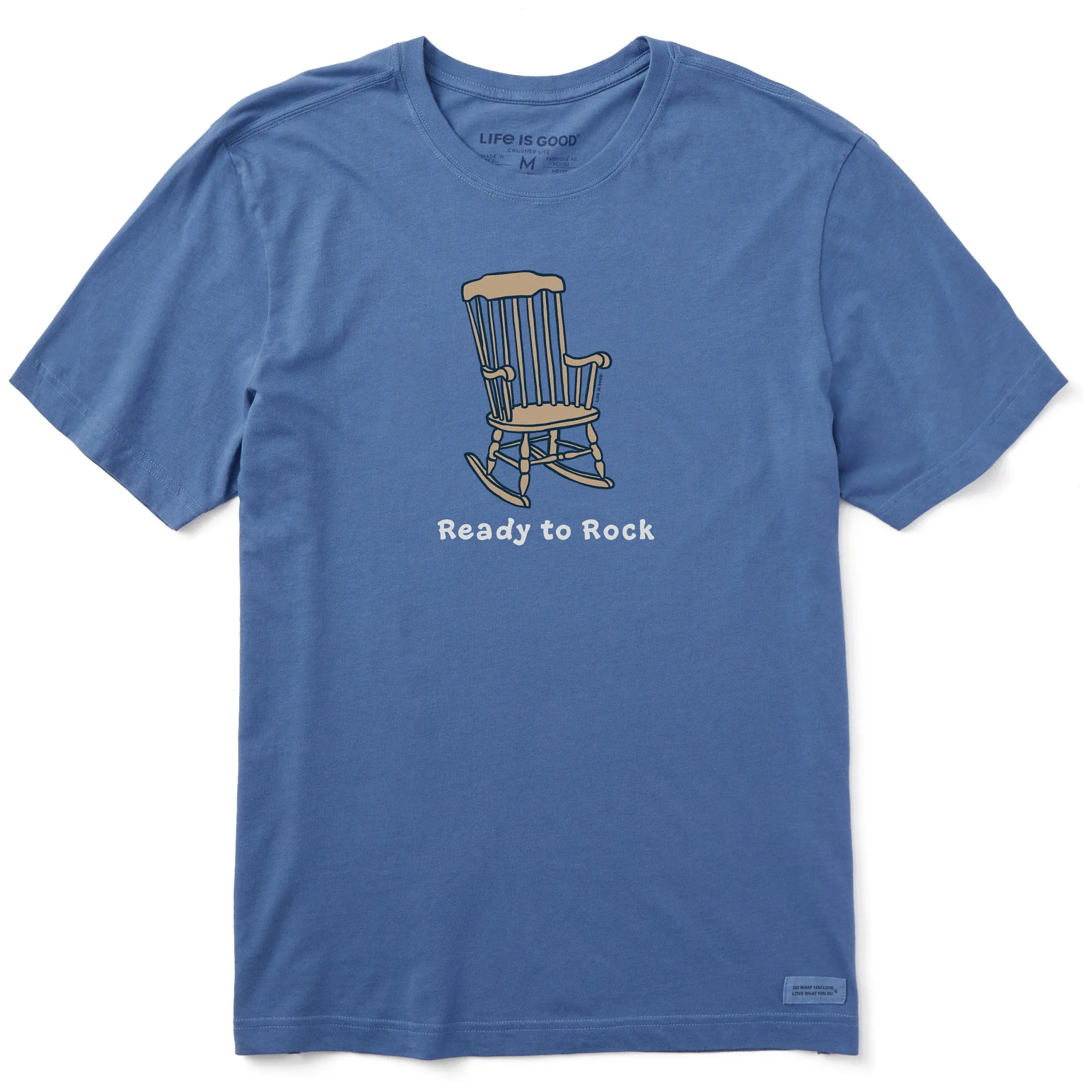 Men's Ready to Rock Short Sleeve Crusher Tee Life is Good