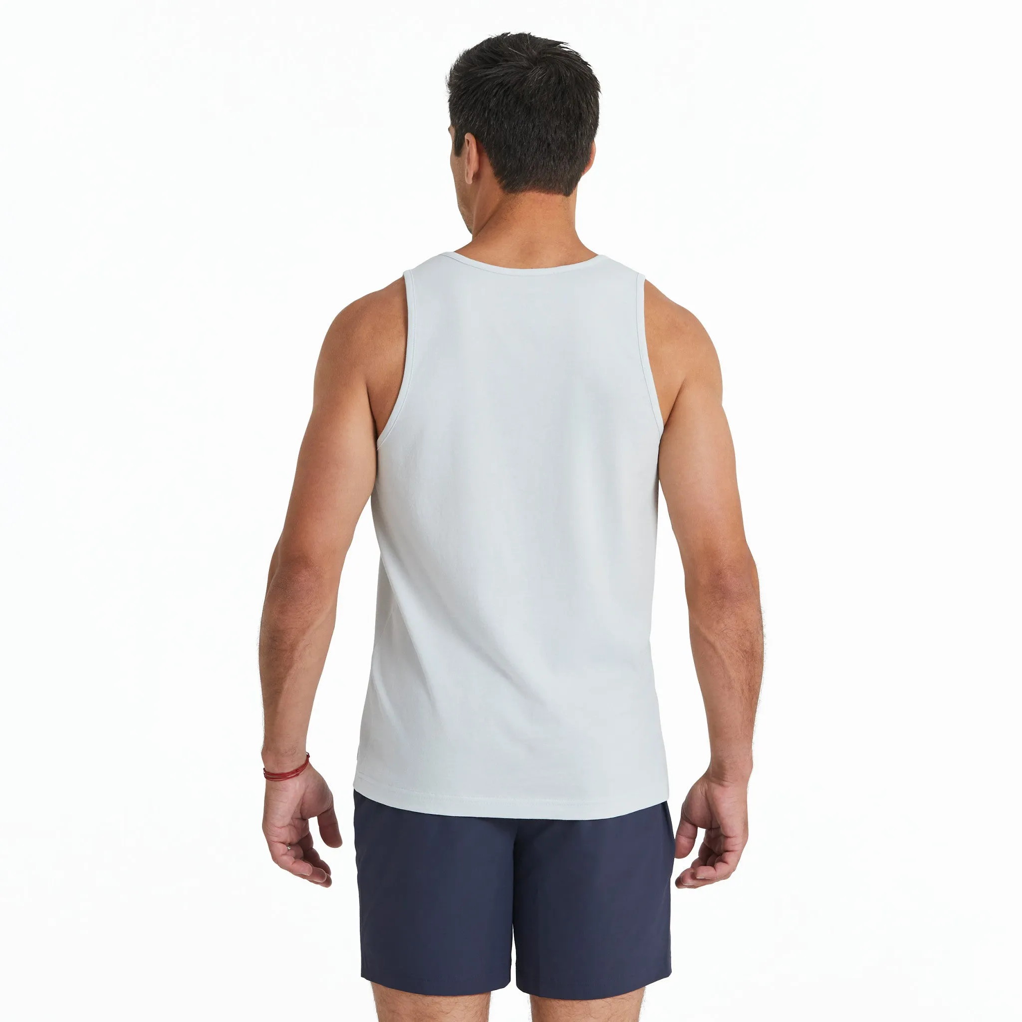 Men's Retro Sun Palm Landscape Crusher-LITE Tank Life is Good
