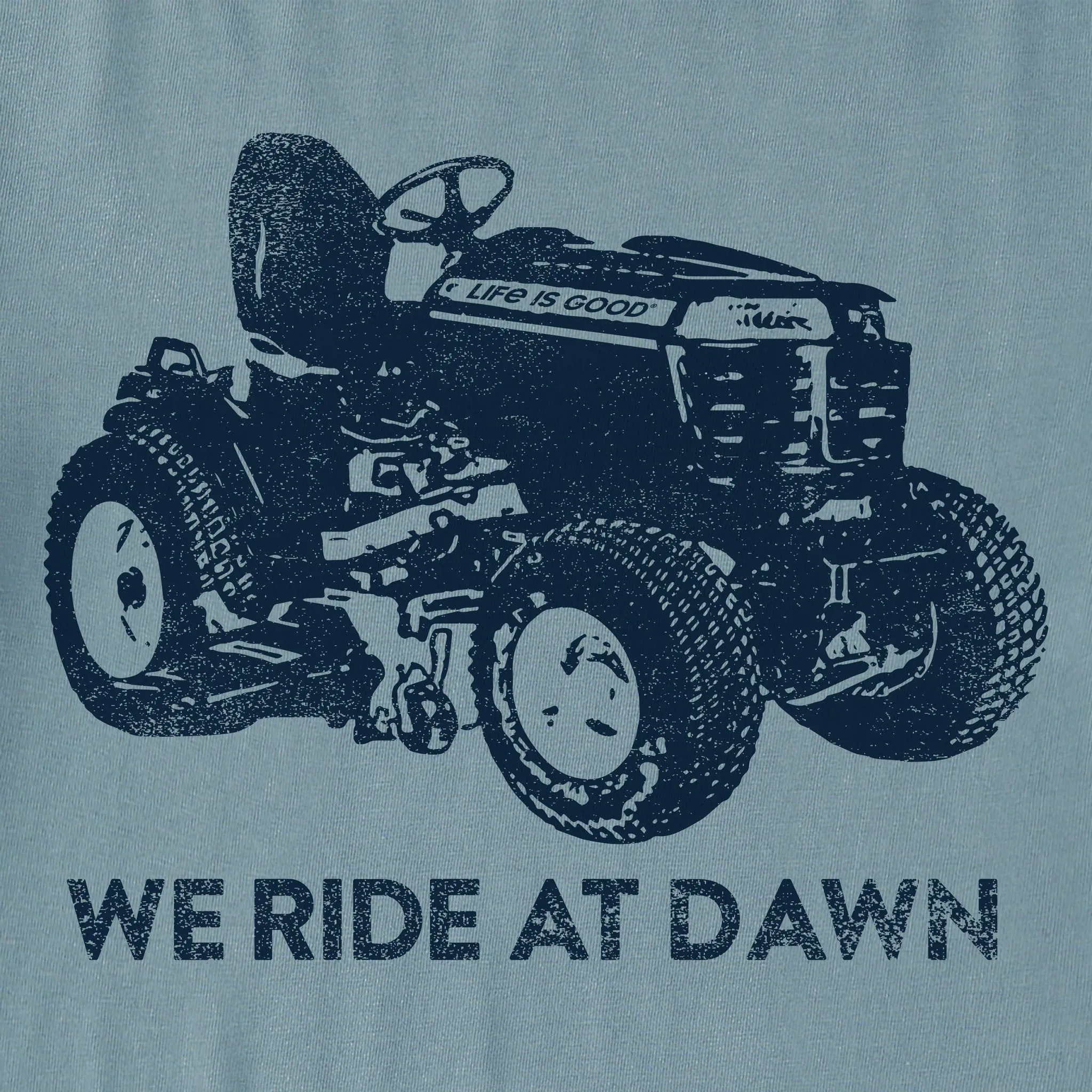 Men's Ride At Dawn Lawnmower Short Sleeve Tee Life is Good