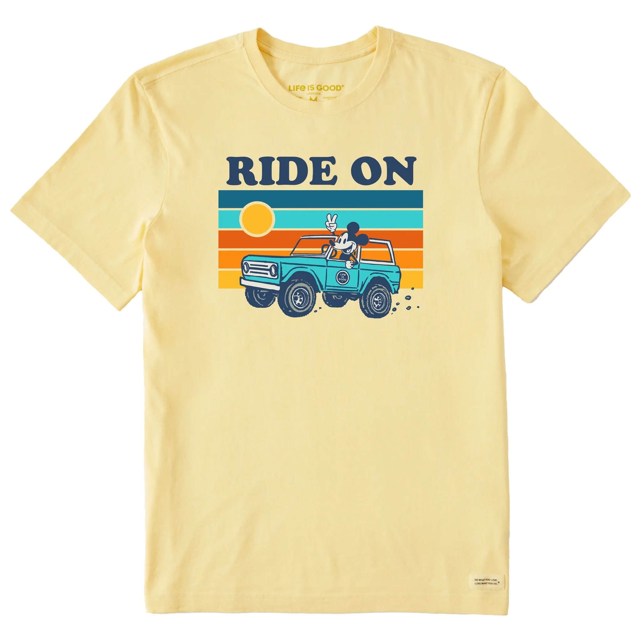 Men's Ride On Willie Stripes Short Sleeve Tee Life is Good
