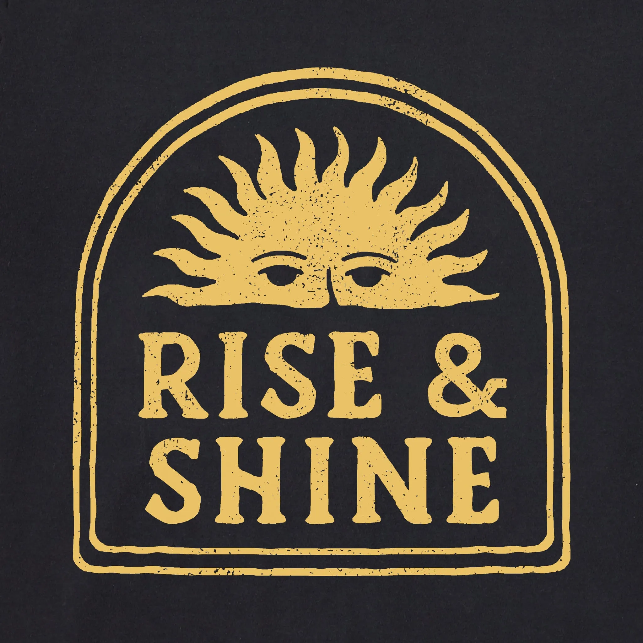 Men's Rise & Shine Sun Short Sleeve Crusher Tee Life is Good