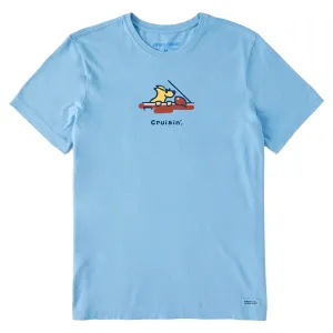 Men's Rocket Cruisin' Short Sleeve Crusher-LITE Tee Life is Good