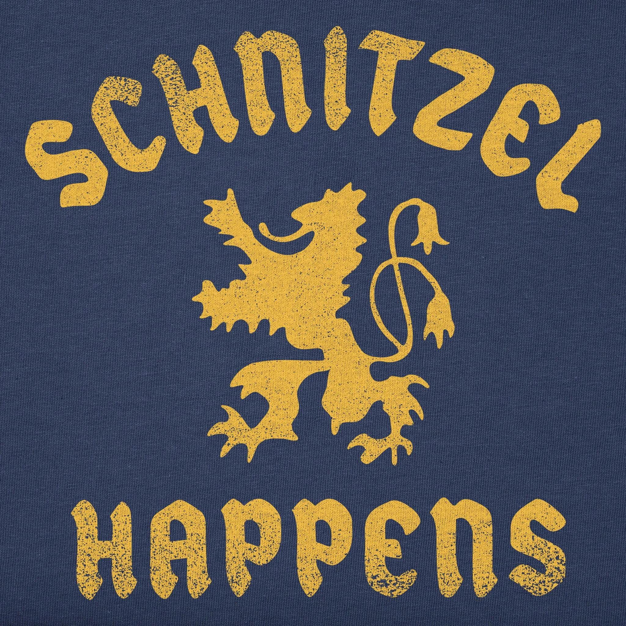Men's Schnitzel Happens Long Sleeve Crusher Tee Life is Good