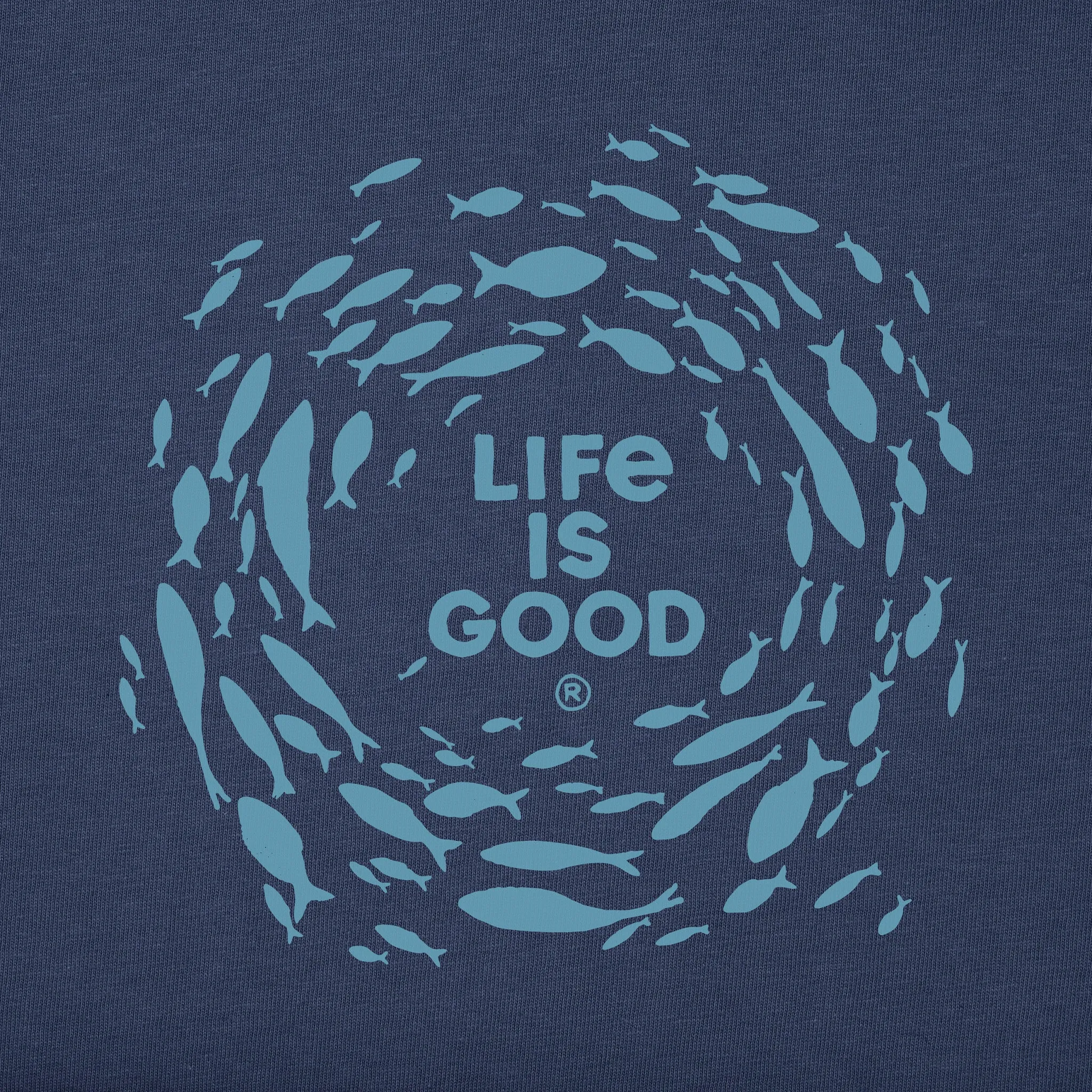 Men's Sealife School Short Sleeve Tee Life is Good