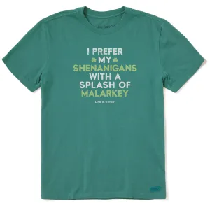 Men's Shenanigans with Malarkey Short Sleeve Crusher Tee Life is Good