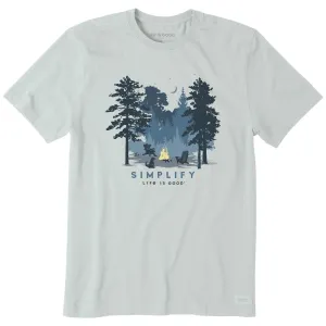 Men's Simplify Campfire Short Sleeve Tee Life is Good