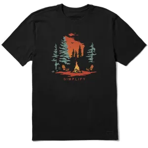 Men's Simplify Fireside Short Sleeve Crusher Tee Life is Good