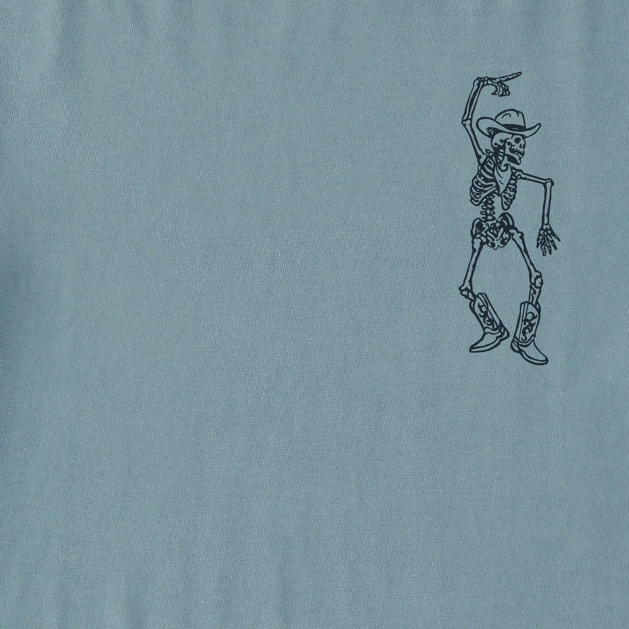 Men's Skeleton Cowboy Dance Short Sleeve Crusher Tee Life is Good