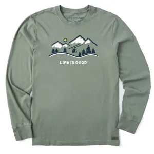 Men's Ski Lift Vista Long Sleeve Crusher Tee Life is Good