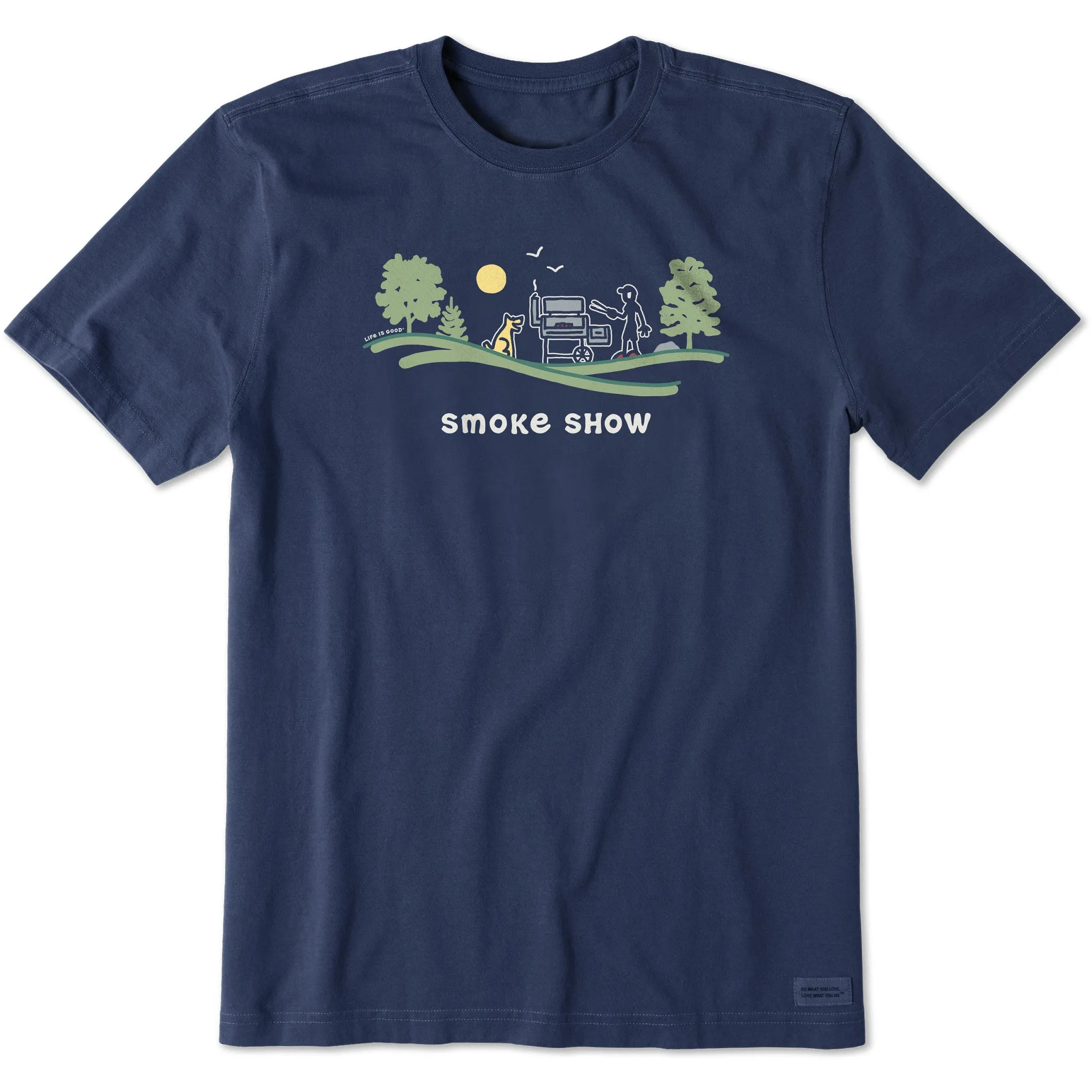 Men's Smoke Show Vista Short Sleeve Tee Life is Good
