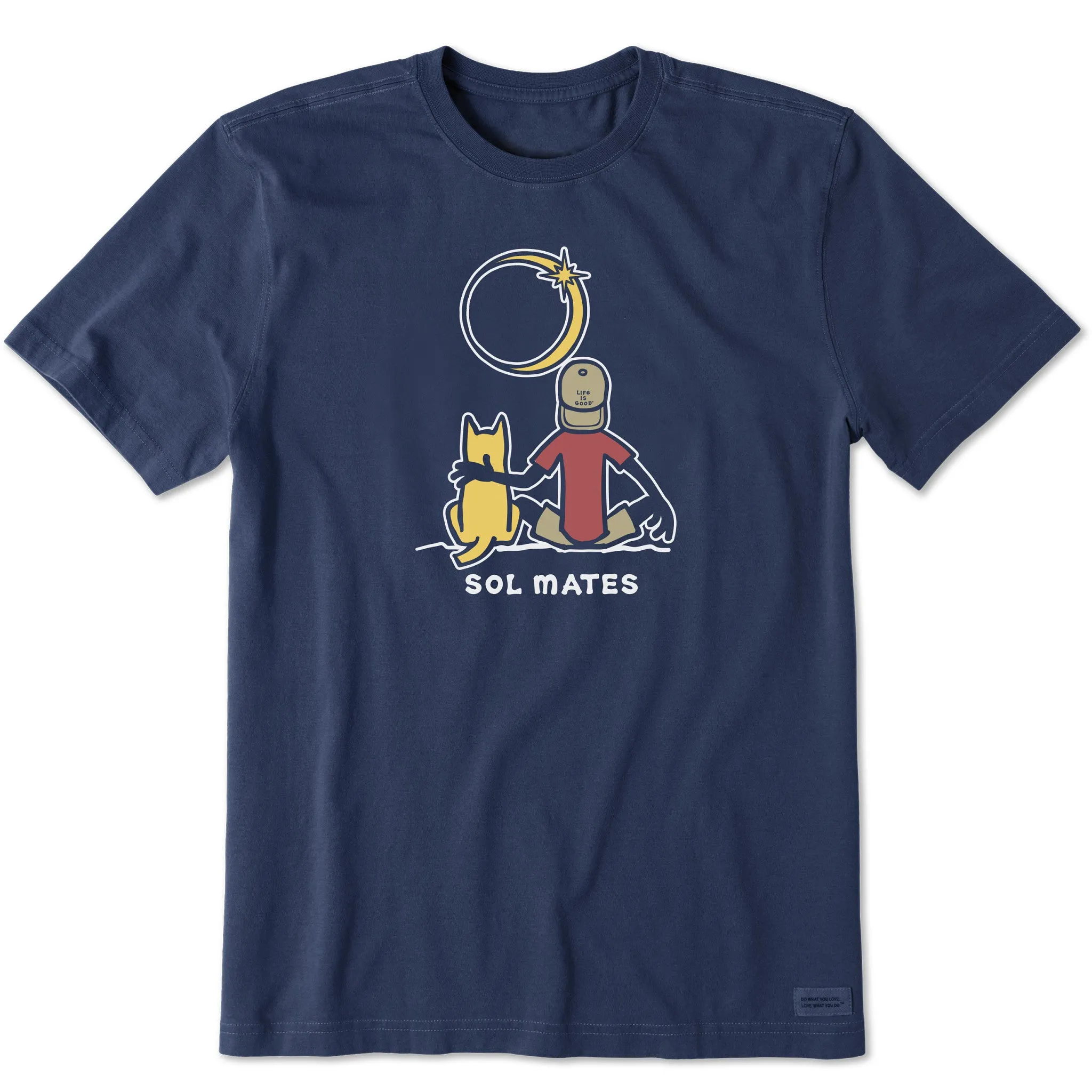 Men's Sol Mates Jake & Rocket Eclipse Short Sleeve Tee Life is Good