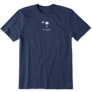 Men's South Carolina Flag Short Sleeve Tee Life is Good