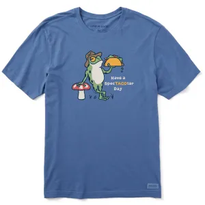 Men's SpecTACOlar Day Frog Short Sleeve Tee Life is Good