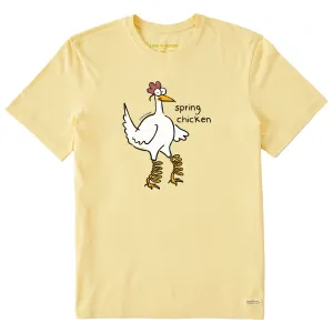Men's Spring Chicken Legs Short Sleeve Tee Life is Good
