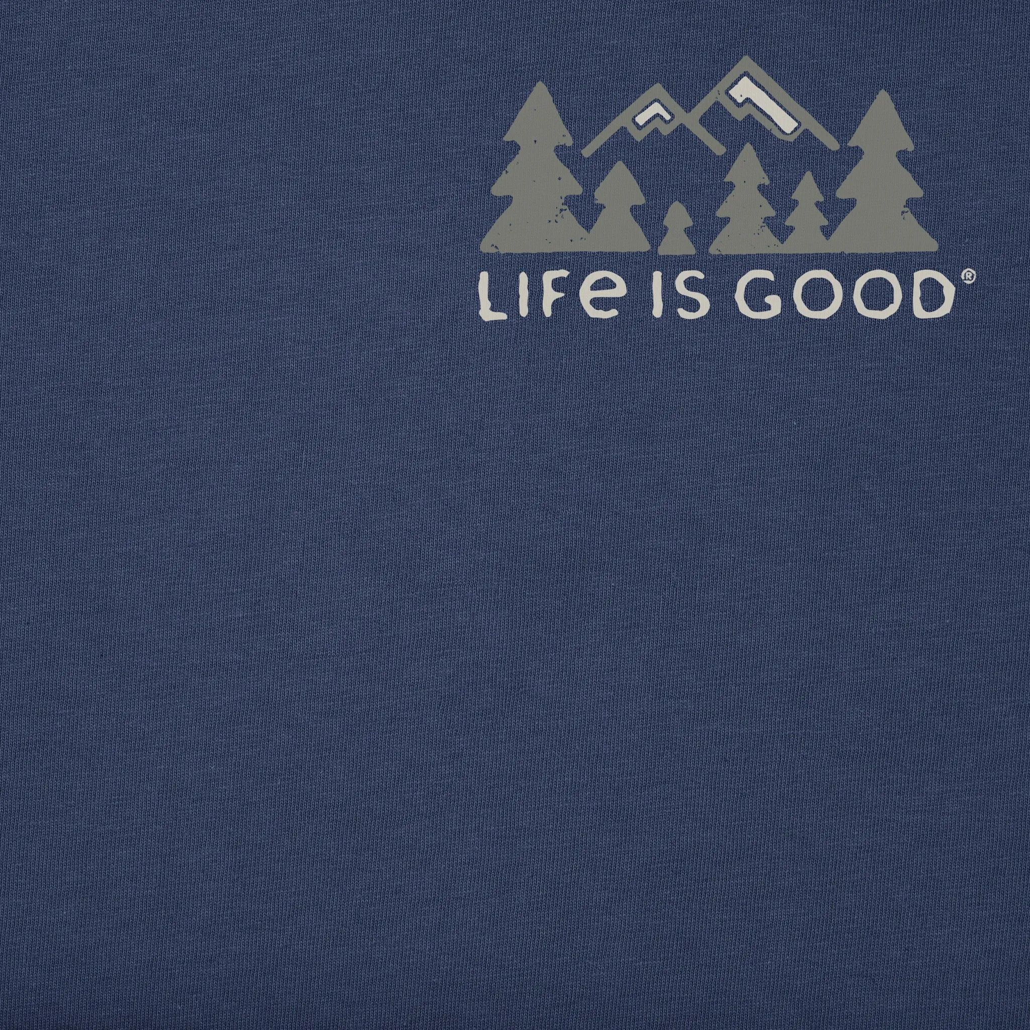 Men's Spruce Scene Short Sleeve Tee Life is Good