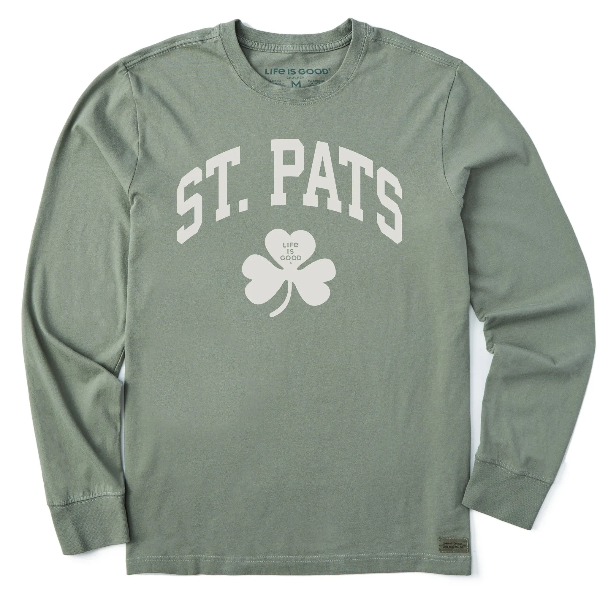 Men's St. Pats Arch Long Sleeve Crusher Tee Life is Good
