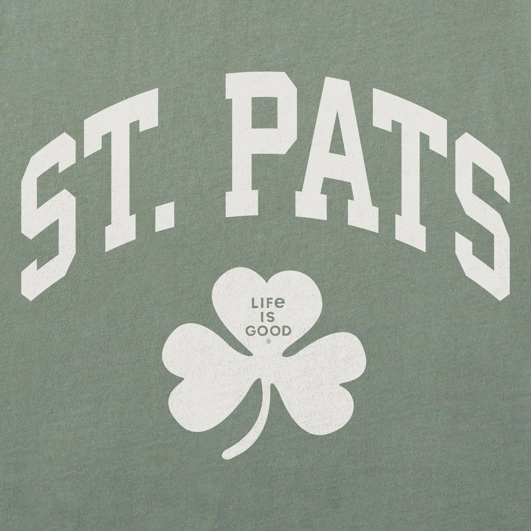 Men's St. Pats Arch Long Sleeve Crusher Tee Life is Good