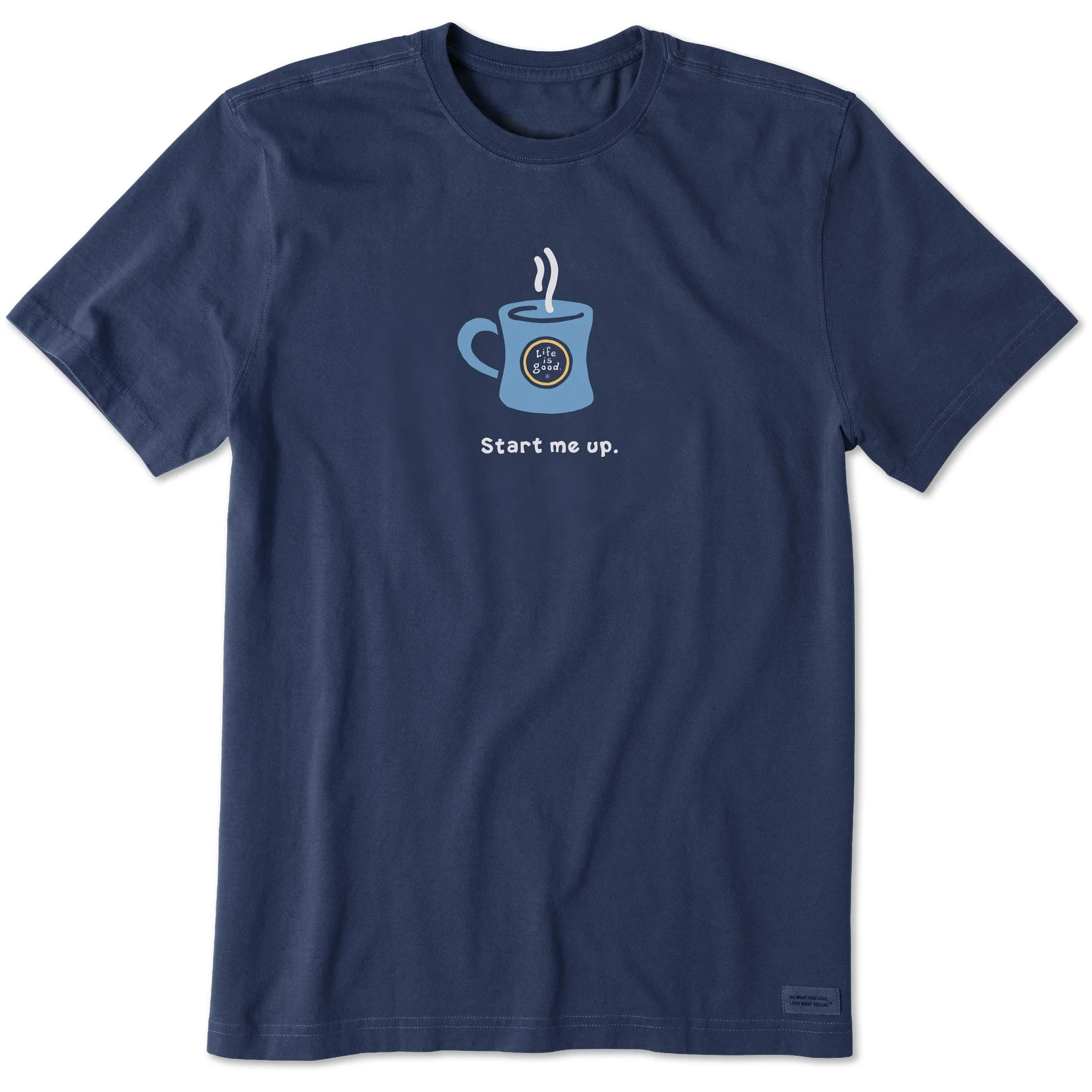Men's Start Me Up Short Sleeve Tee Life is Good