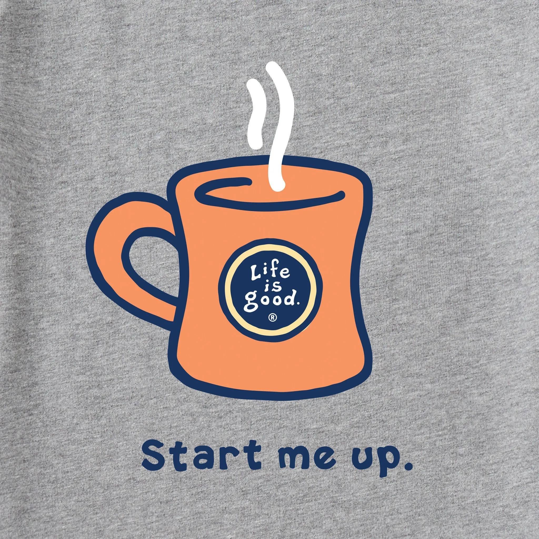 Men's Start Me Up Short Sleeve Tee Life is Good