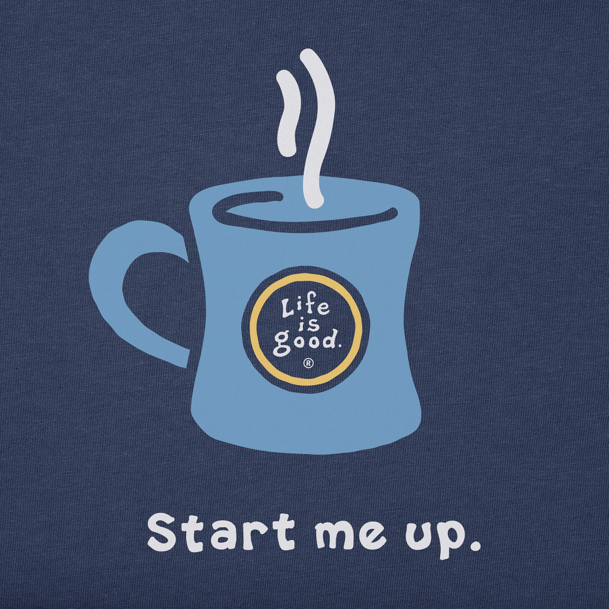 Men's Start Me Up Short Sleeve Tee Life is Good