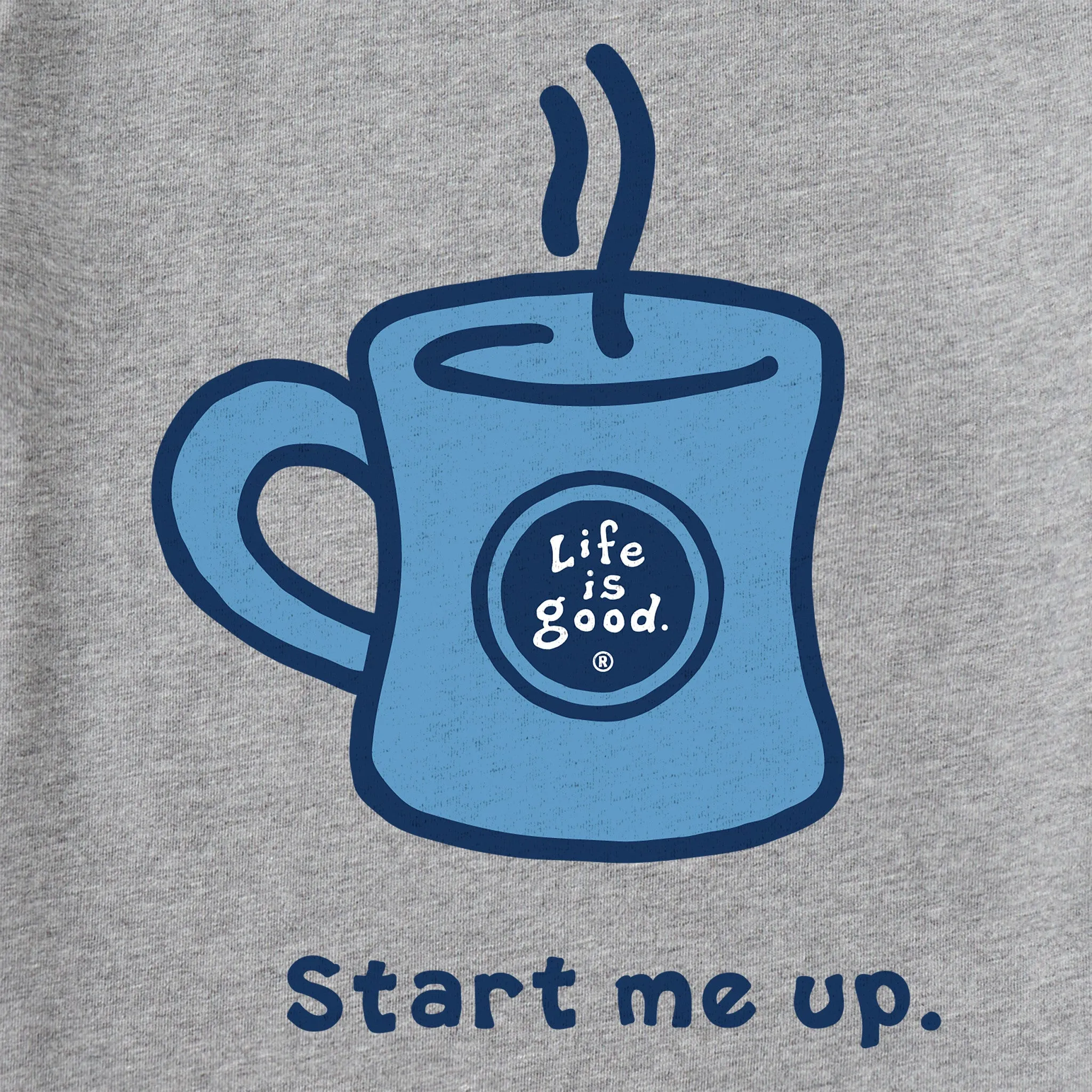 Men's Start Me Up Short Sleeve Tee Life is Good