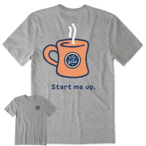 Men's Start Me Up Short Sleeve Tee Life is Good