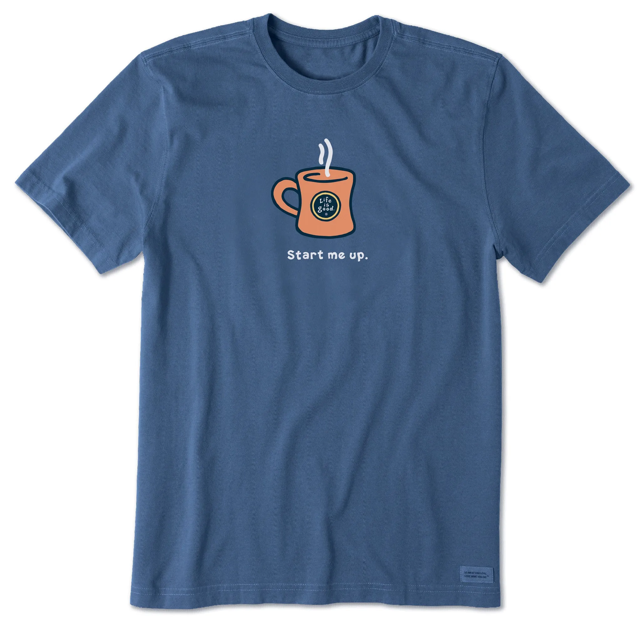 Men's Start Me Up Short Sleeve Tee Life is Good