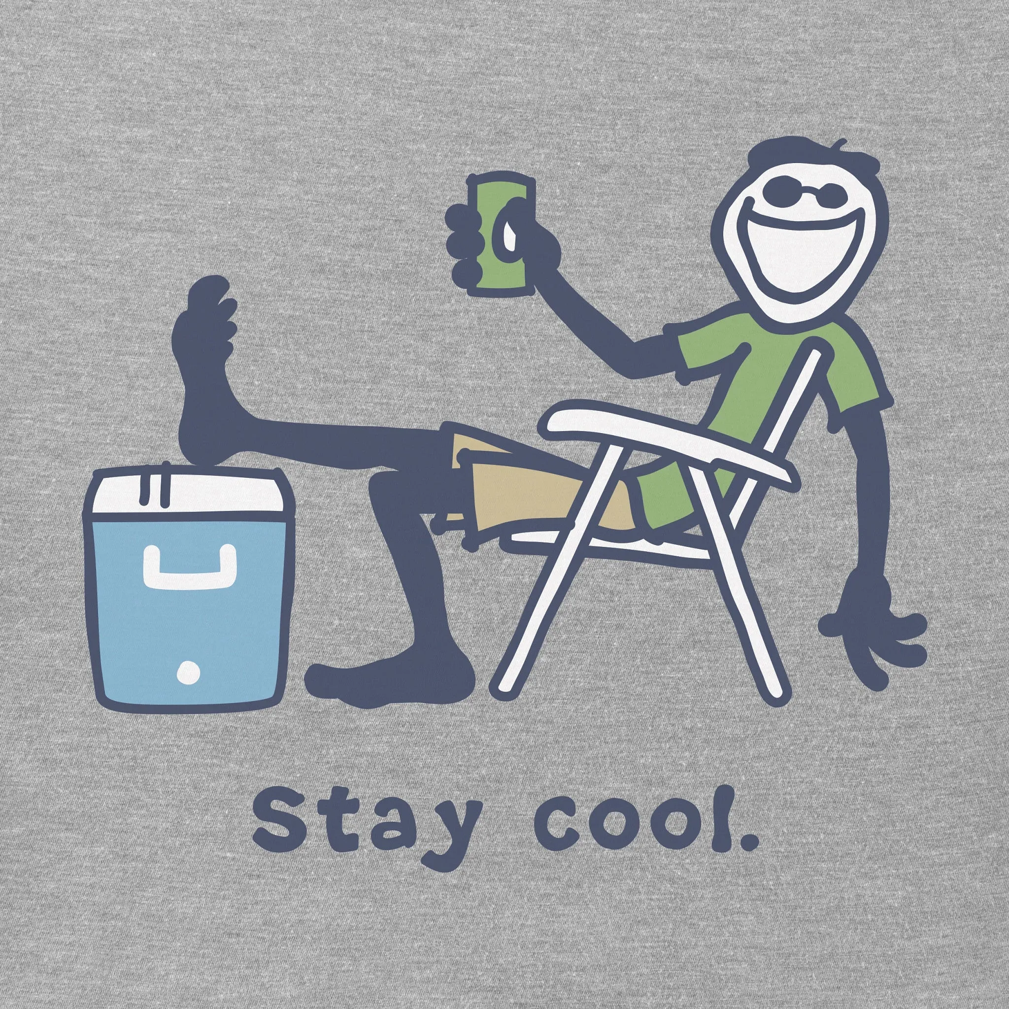 Men's Stay Cool Short Sleeve Tee Life is Good