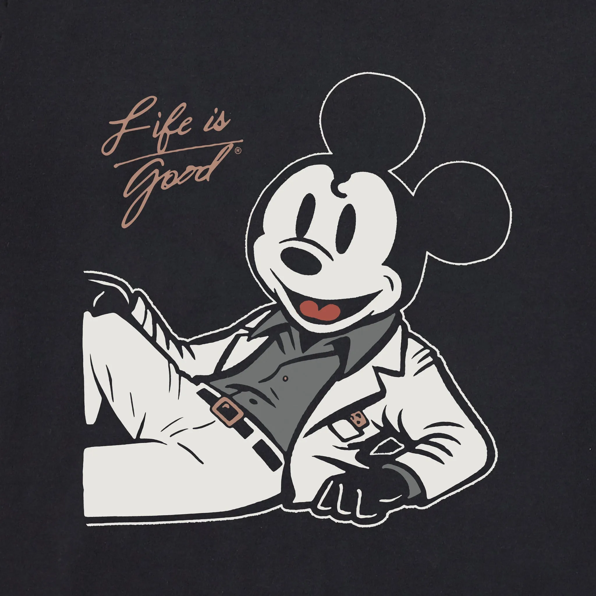 Men's Steamboat Thriller Short Sleeve Crusher Tee Life is Good