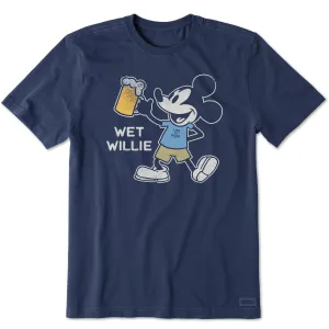 Men's Steamboat  Wet Willie Short Sleeve Crusher Tee Life is Good