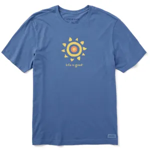 Men's Sun Short Sleeve Crusher Tee Life is Good