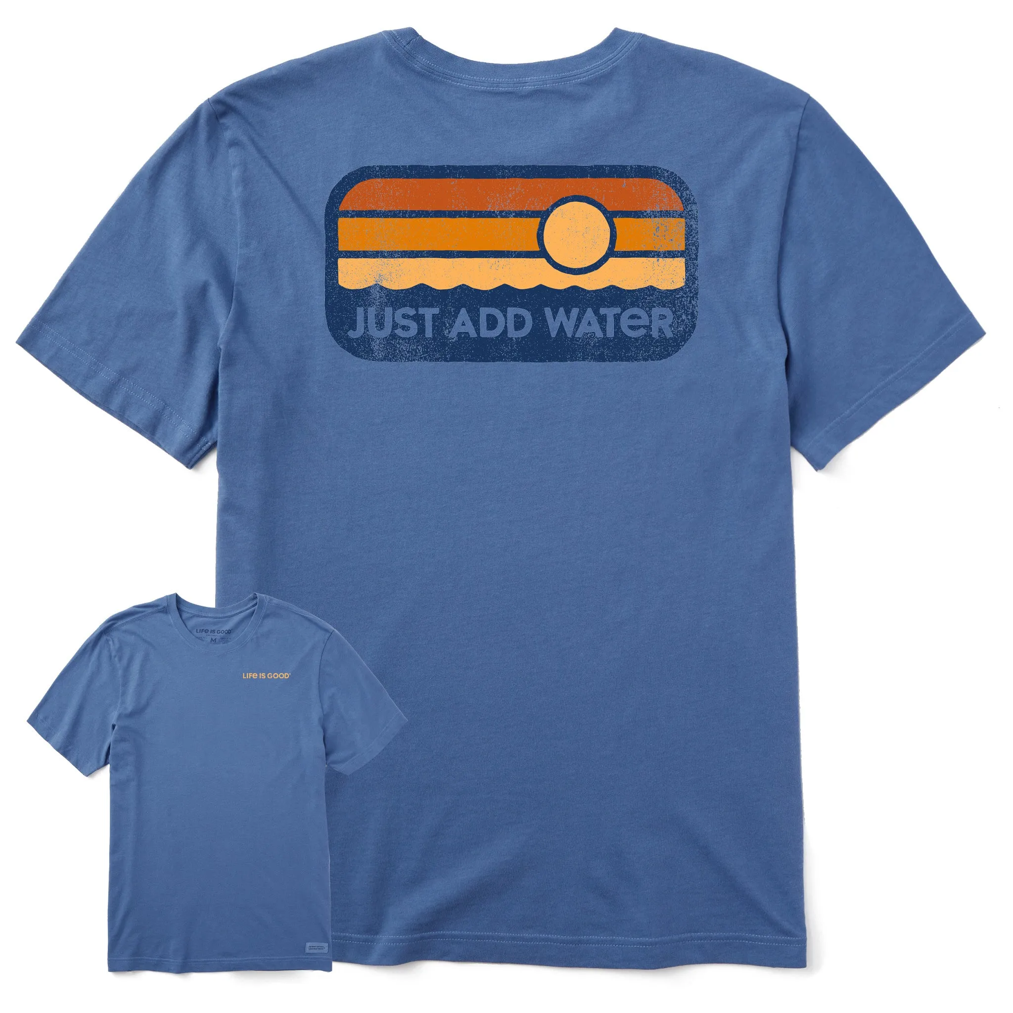 Men's Sunrise Water Short Sleeve Tee Life is Good