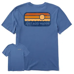 Men's Sunrise Water Short Sleeve Tee Life is Good