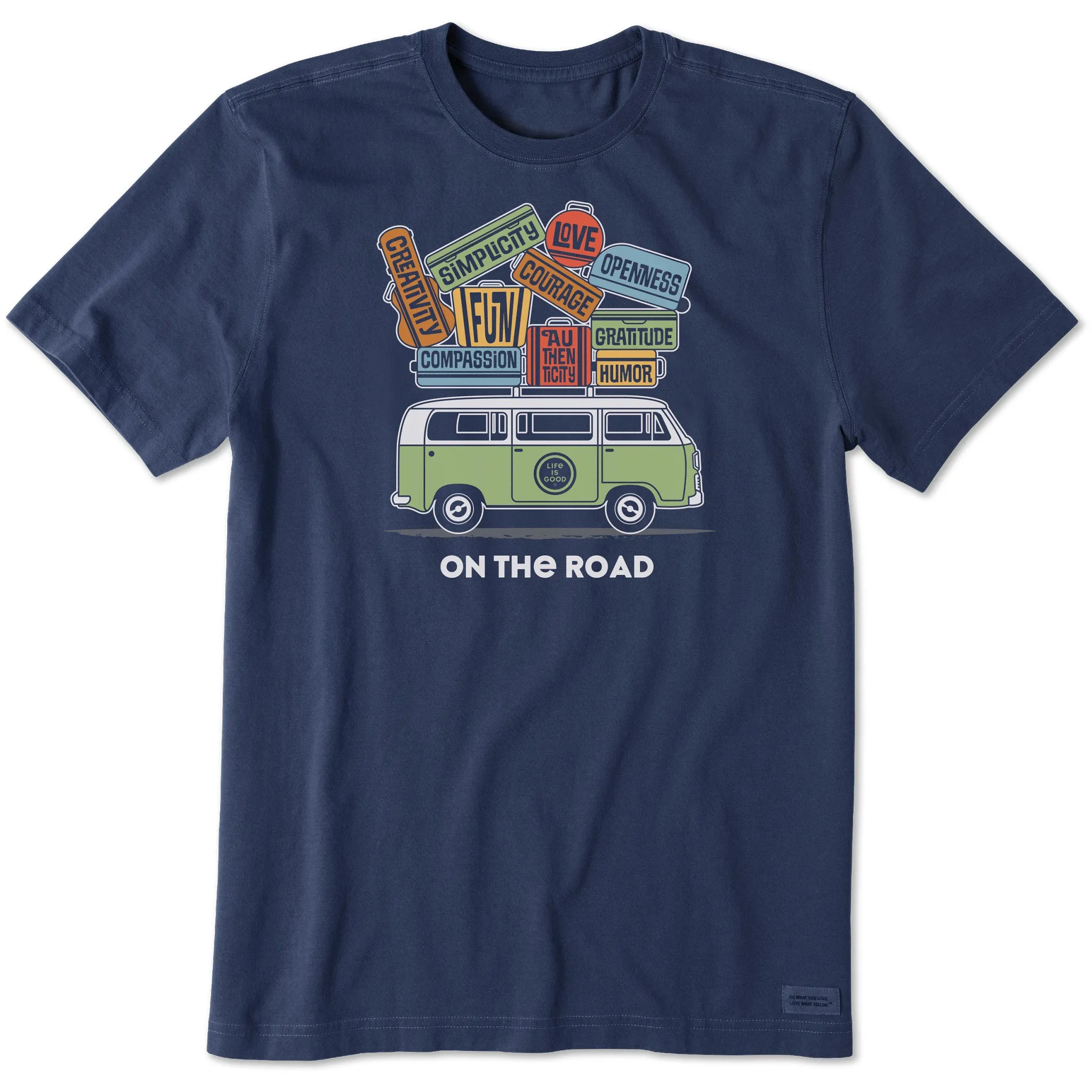Men's Superpowers Van Short Sleeve Tee Life is Good