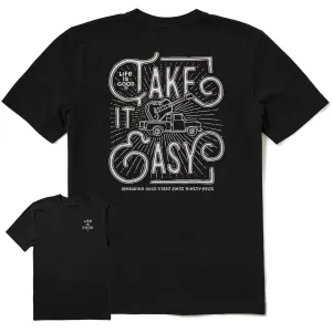 Men's Take it Easy Pick Up Short Sleeve Tee Life is Good