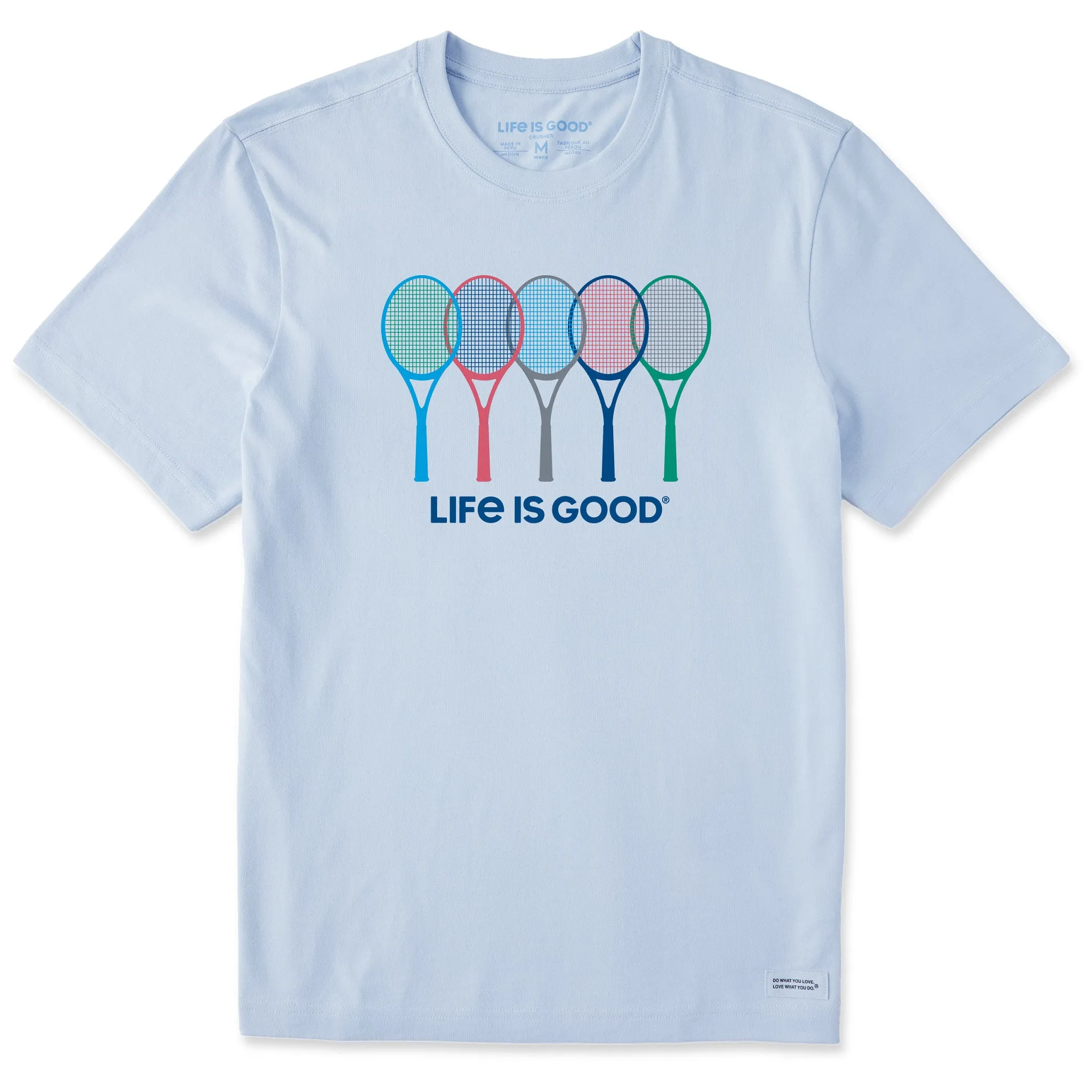 Men's Tennis Spectrum Short Sleeve Tee Life is Good