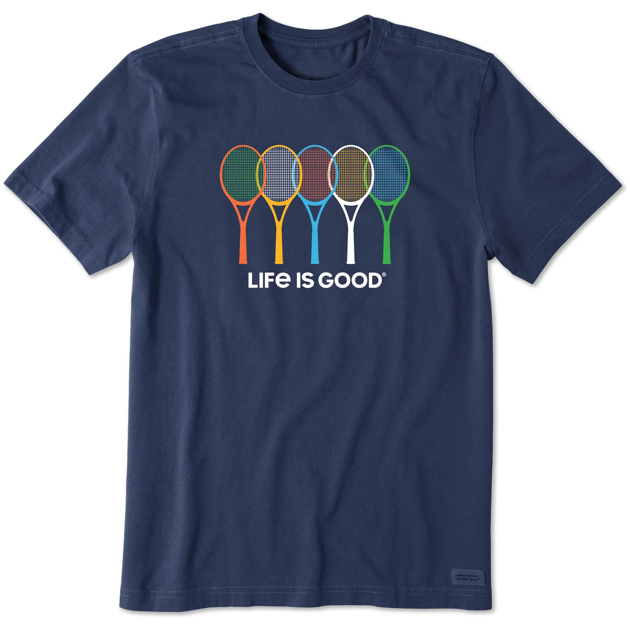 Men's Tennis Spectrum Short Sleeve Tee Life is Good