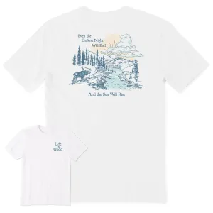 Men's The Sun Will Rise Short Sleeve Tee Life is Good